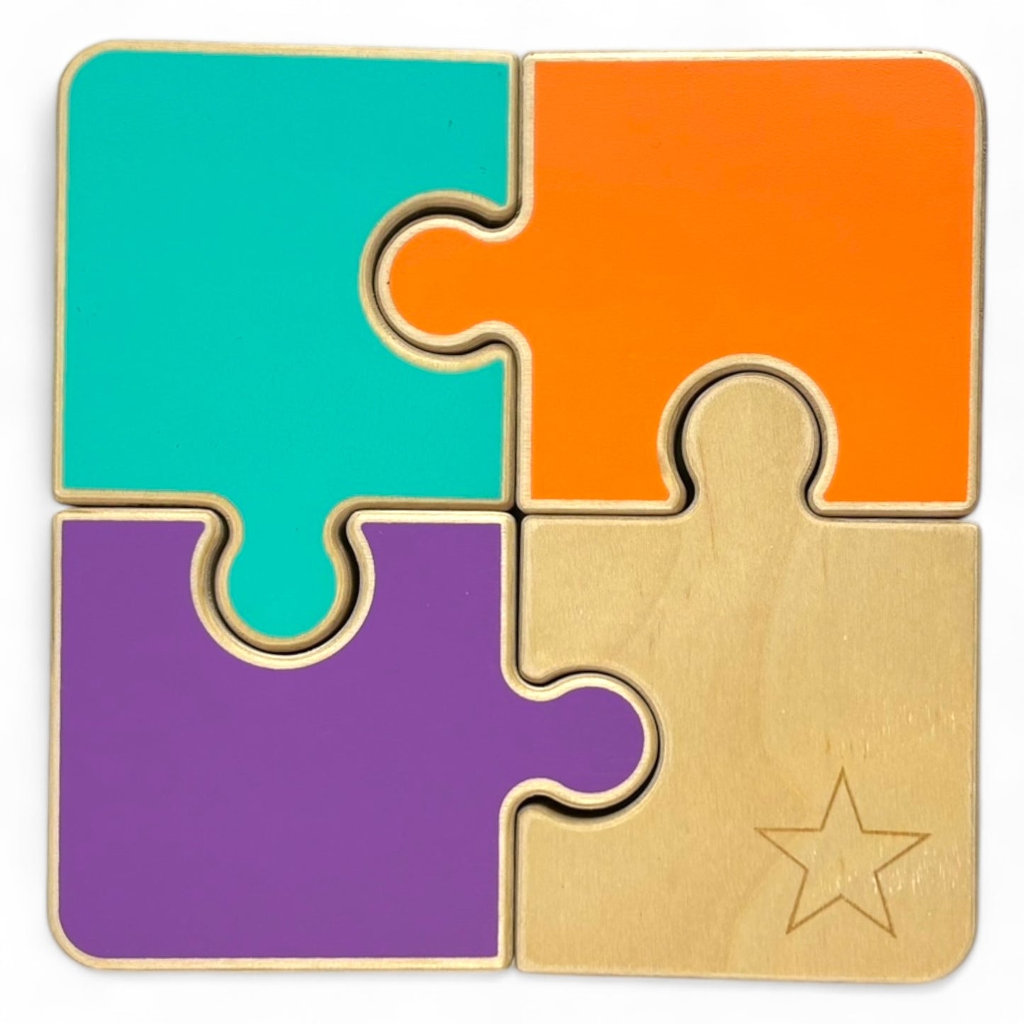 Chunky Wooden Jigsaw Puzzle