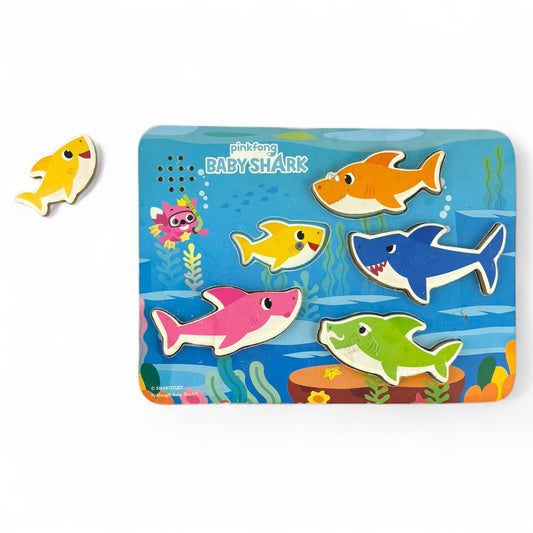 Baby Shark Musical Wooden Sound Puzzle