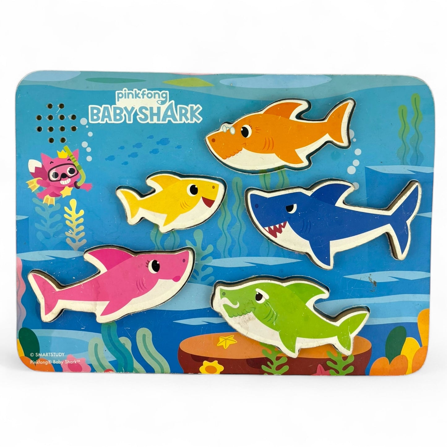 Baby Shark Musical Wooden Sound Puzzle