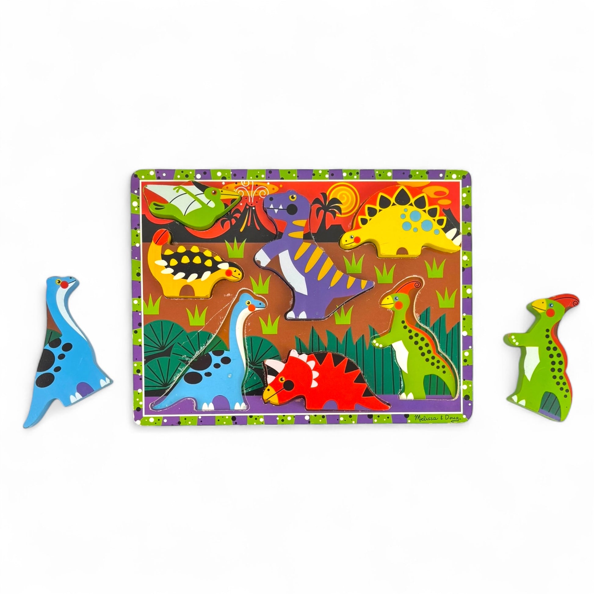 Dinosaurs Chunky Puzzle - 7 Pieces