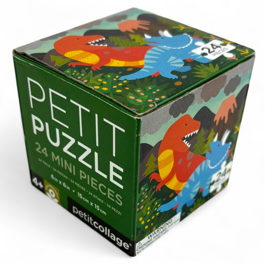 Petit Puzzle - 24 Piece Dinosaur Mini Puzzle