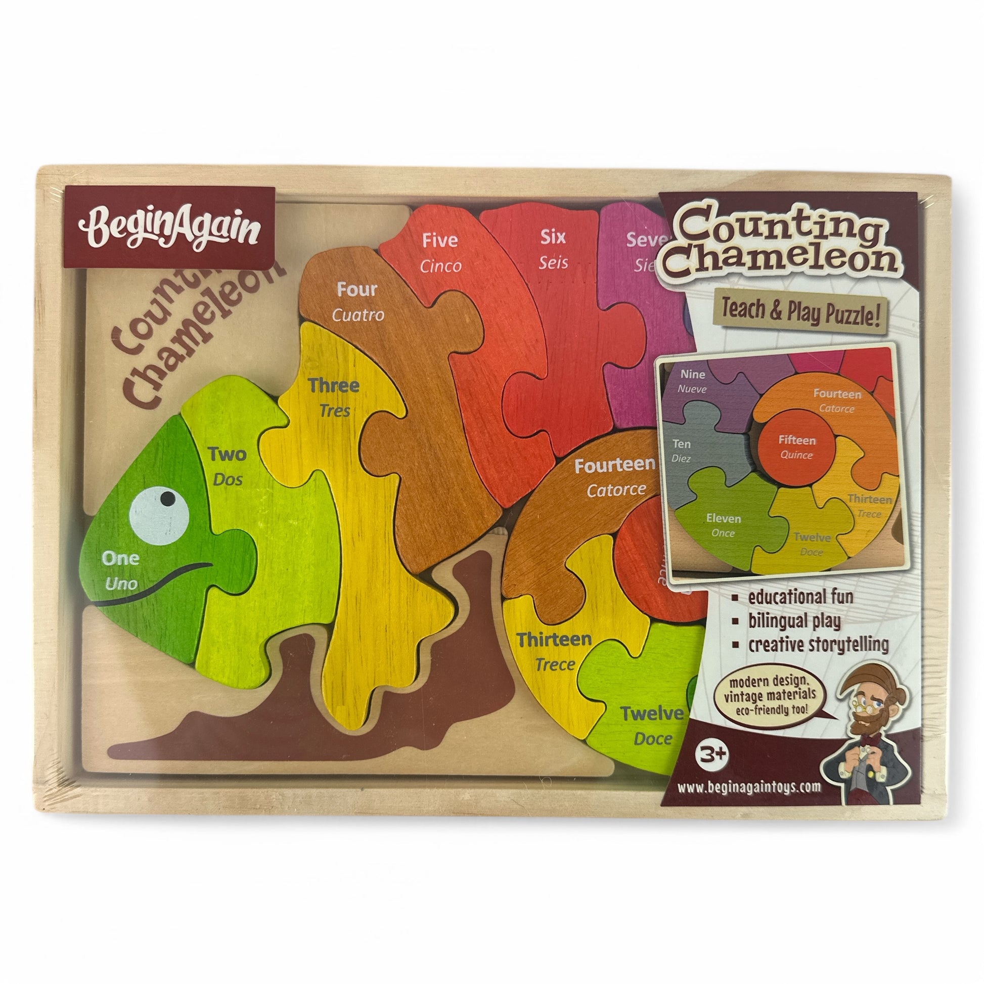 Counting Chameleon Teach-&-Play Puzzle