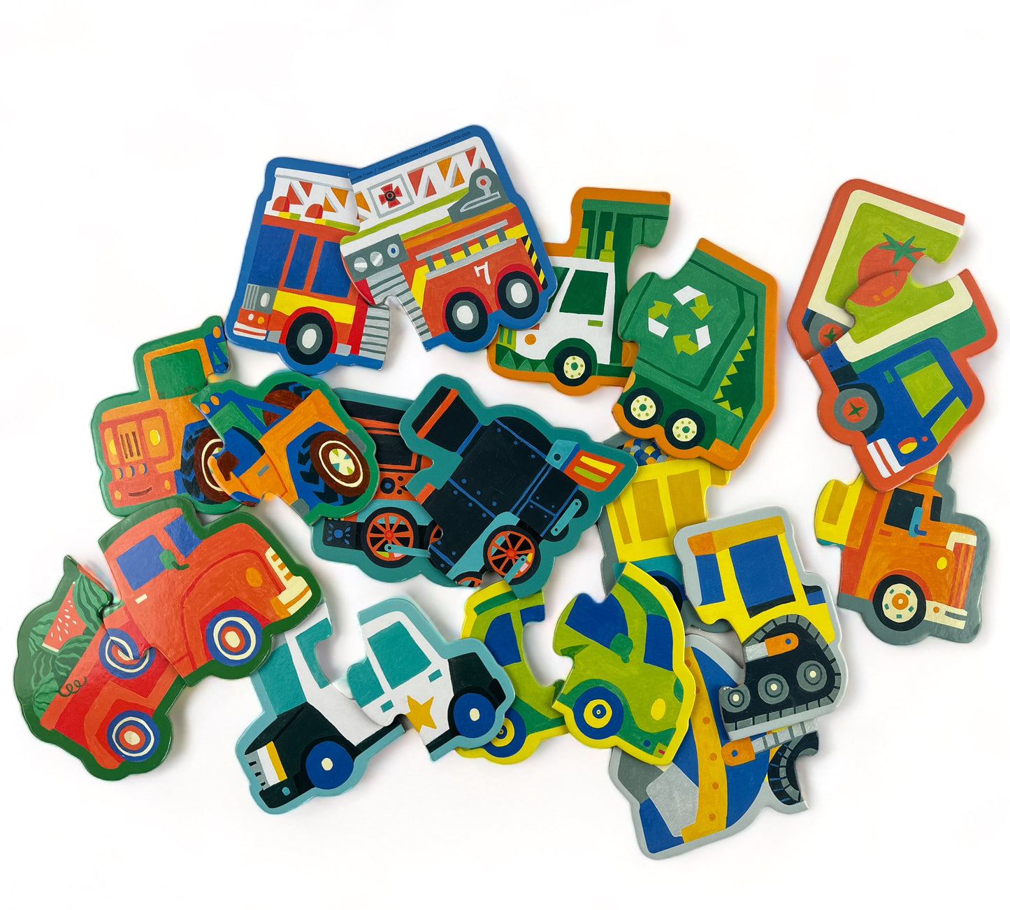 20 Piece Vehicle Puzzle