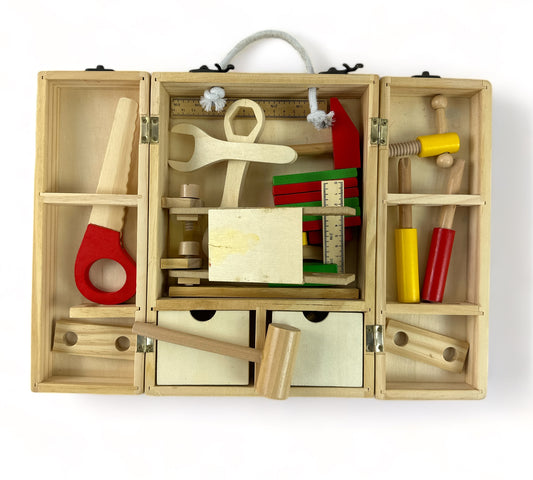 Montessori Wooden Tool Set