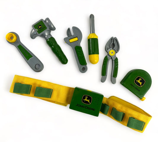 Deluxe Talking Toolbelt - 7 Piece Kids Tool Set