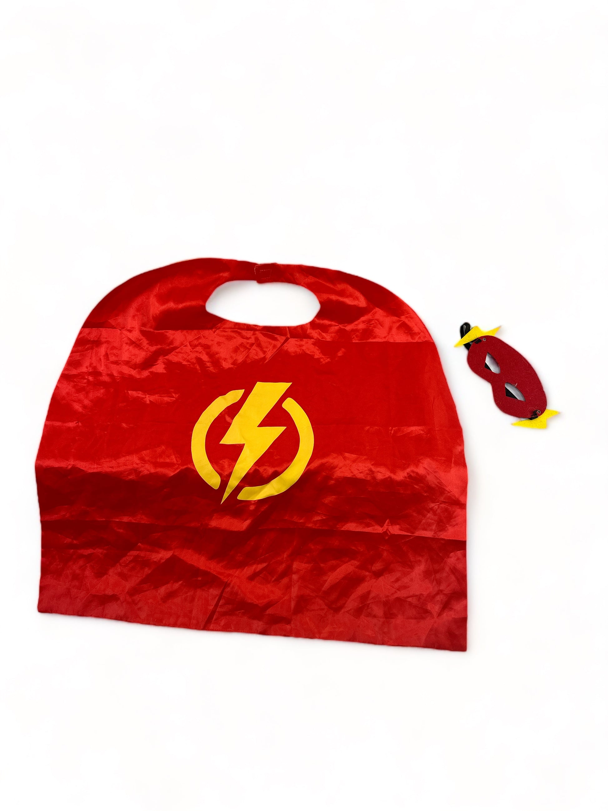 The Flash Mask and Cape