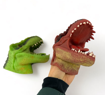 Dino Hand Puppets 2 Pack